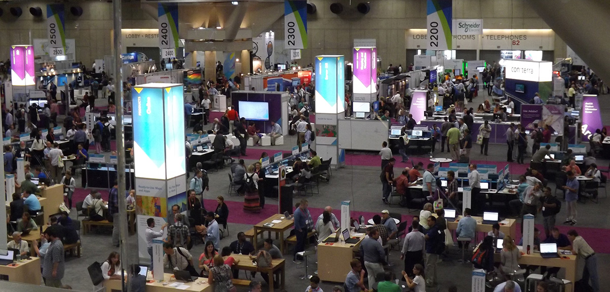 Main hall at the ESRI UC